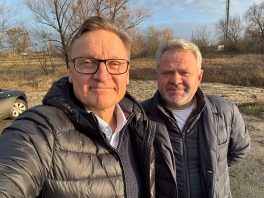 Timo ja Buchan pormestari Fedoruk Anatolii